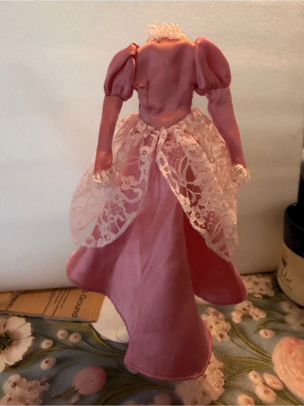 Rare VTG Sleeping Beauty Barbie Doll Dress Mattel